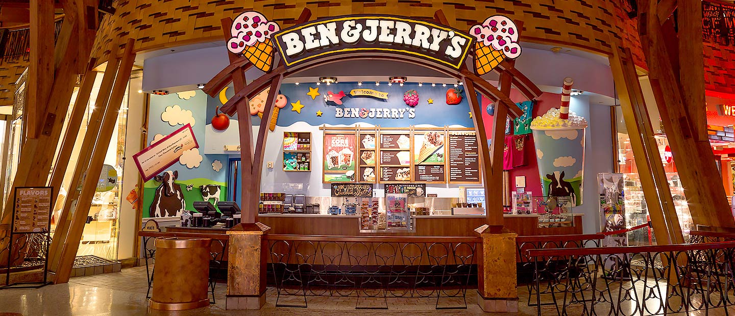 Ben & Jerry's Ice Cream Counter
