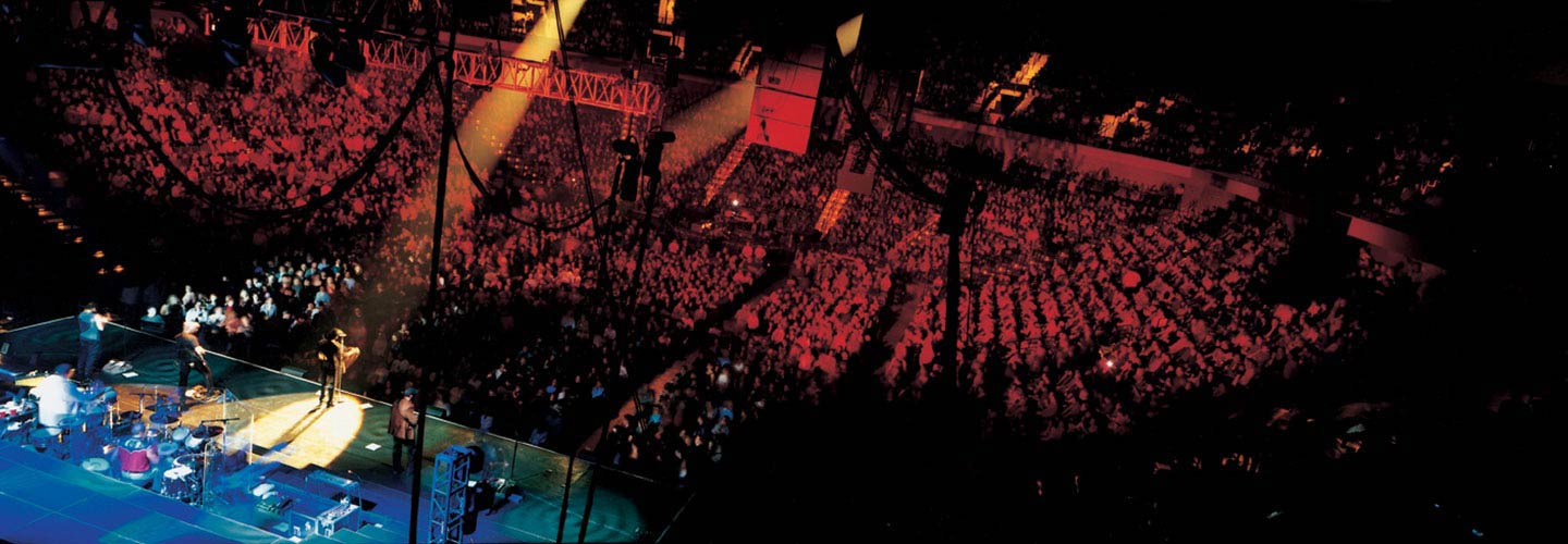 Arena during a show