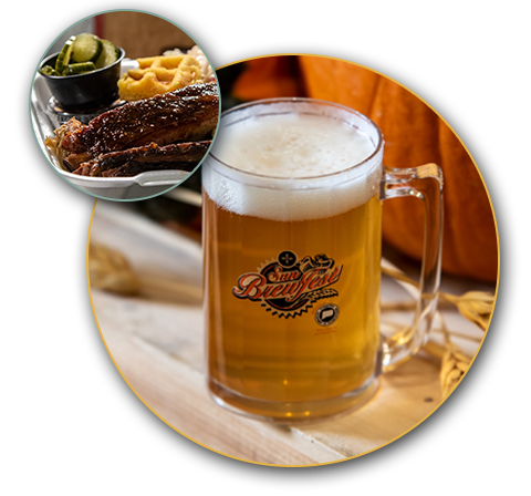 sun brewfest beer glass