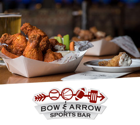 bow and arrow sports bar