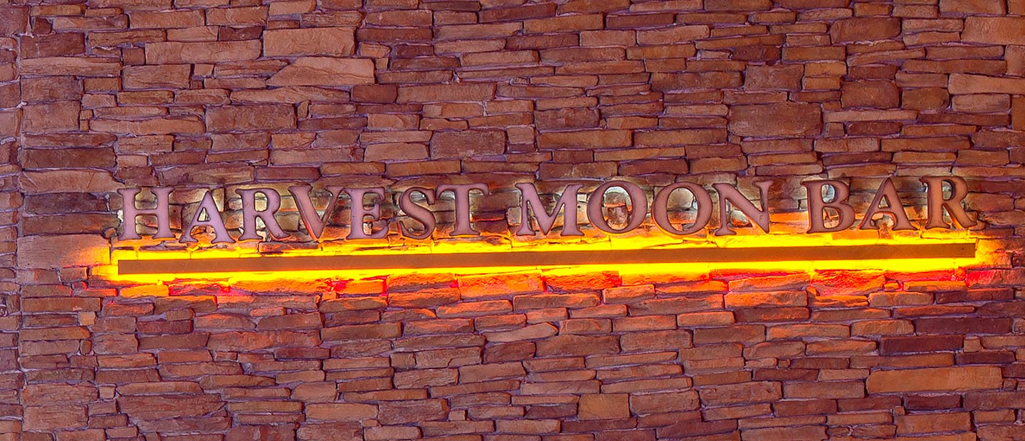 Harvest Moon Bar Sign