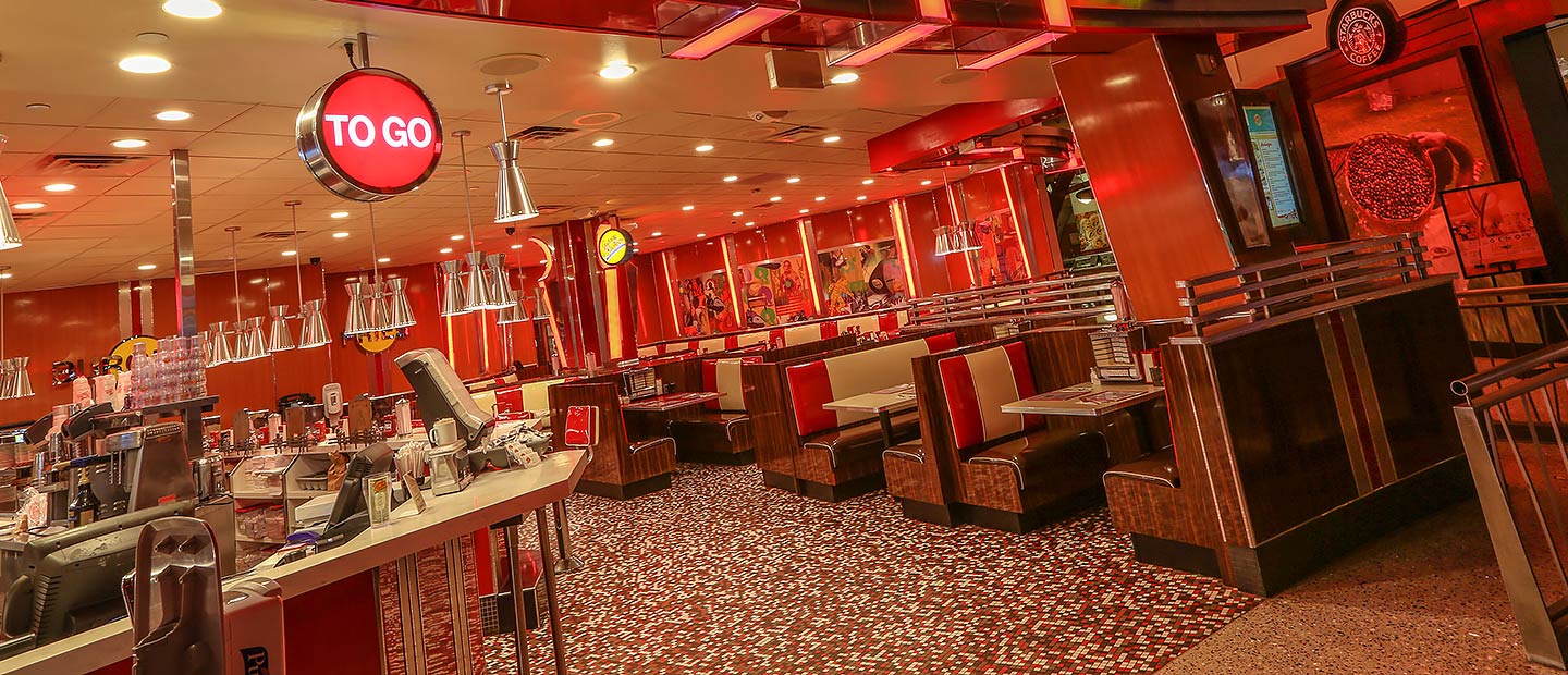 Johnny Rockets To Go Counter