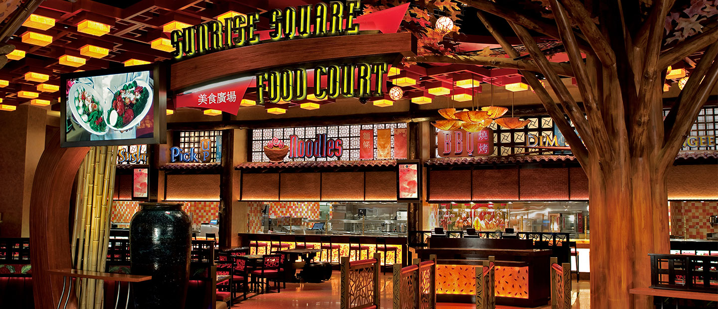 Sunrise Square Food Court Mohegan Sun