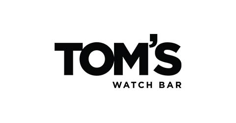 Tom's watch bar logo