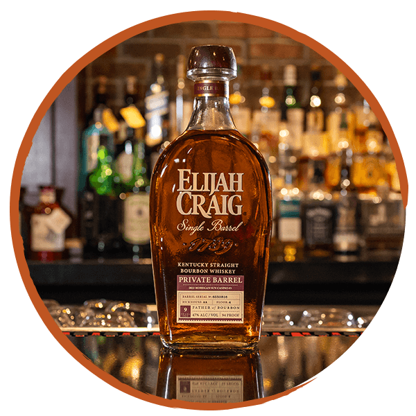 Elijah Craig Bourbon Bottle