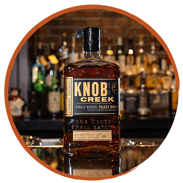 Knob Creek Bourbon Bottle