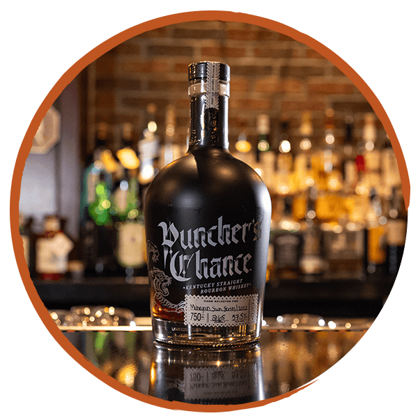Punchers Chance Bourbon Bottle