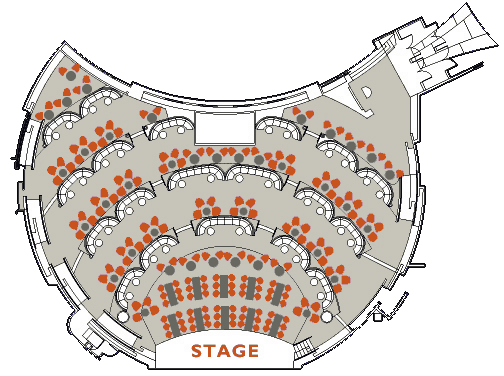 Mohegan Sun Cabaret Theater Seating Chart