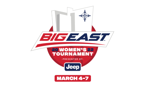 Big East Women's Tournament Logo presented by Jeep