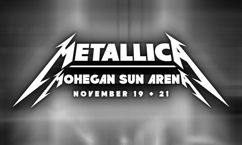 metallica hotel package graphic