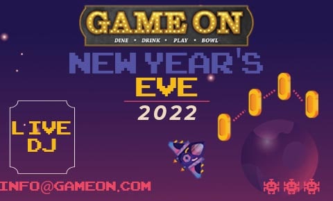 NYE 2021 Party at Game On