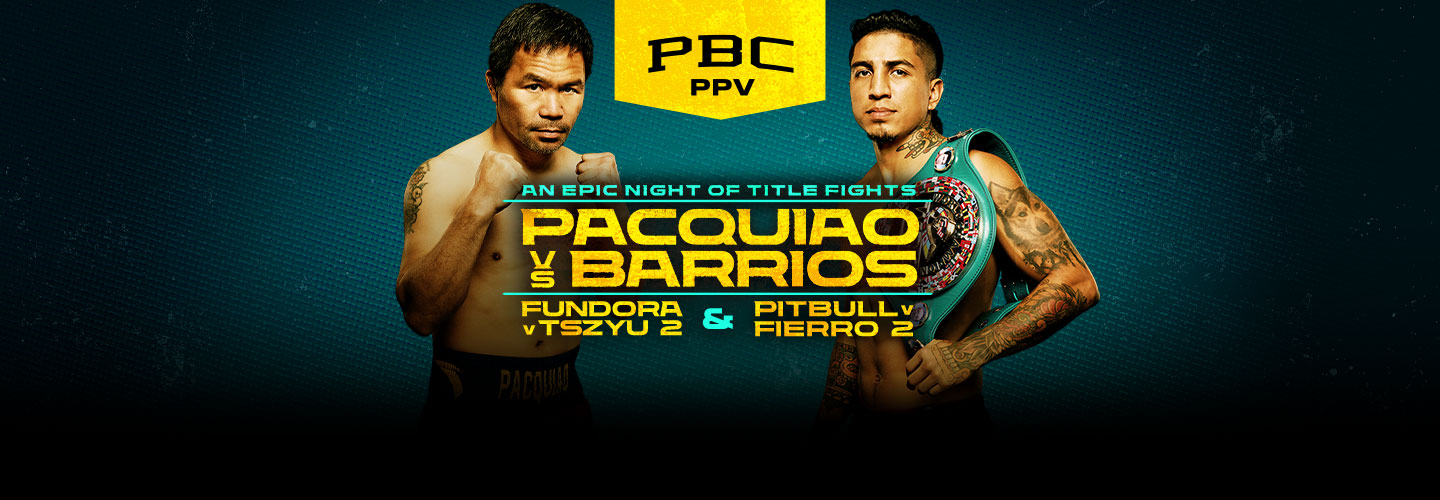 Manny Pacquiao vs Mario Barrios Manny Pacquiao vs Mario Barrios