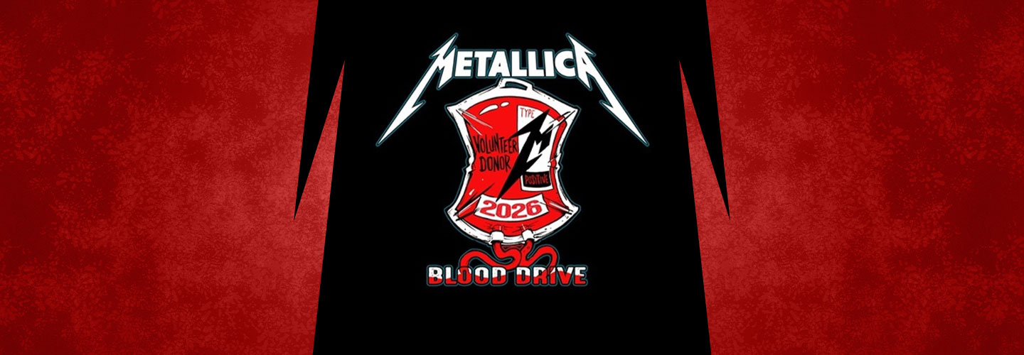 Metallica & Red Cross Blood Drive