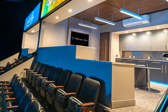 Upgrade your home game packages to luxurious private suite seating!