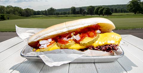 Triple Tee Burger Dog