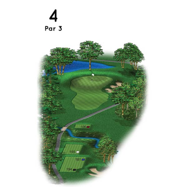Mohegan Sun Golf Club Course Guide Hole 4