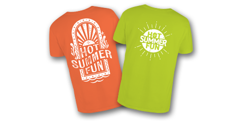 Hot Summer Fun t-shirts