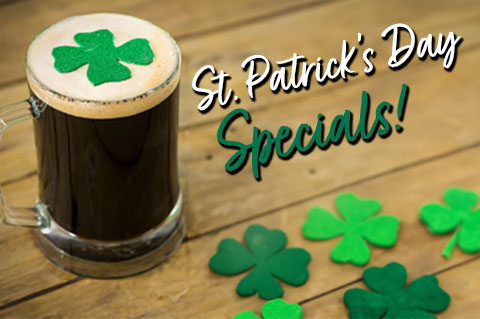 St. Patrick's Day Specials at Mohegan Sun