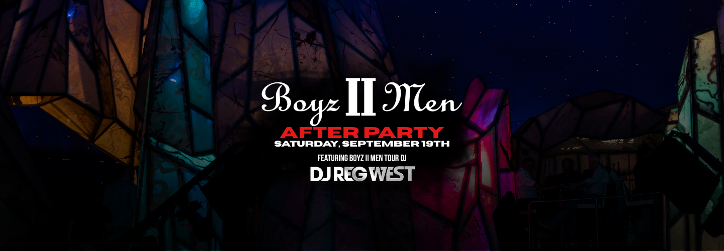 Boyz II Men After Party At Vista Lounge