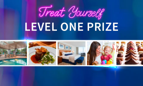 treat yourself level one prize