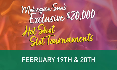 $20,000 Hot Shot Slot Tournaments