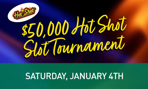 Mohegan Sun's $50,000 Hot Shot Slot Tournament