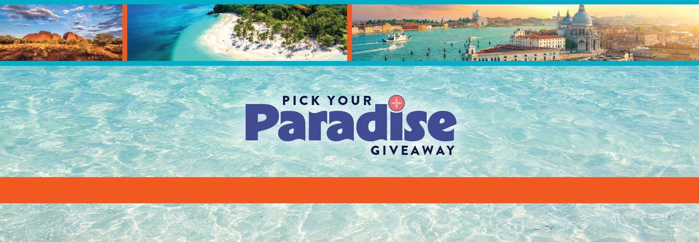 Pick Your Paradise Giveaway