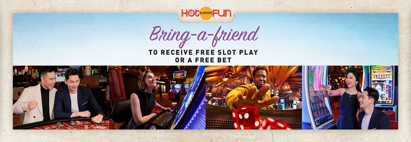 Bring-A-Friend Free Slot Play or Free Bet