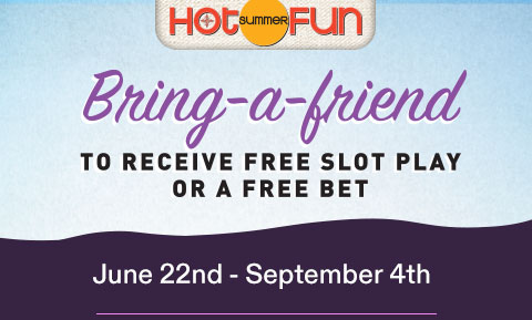 Bring-A-Friend Free Slot Play or Free Bet