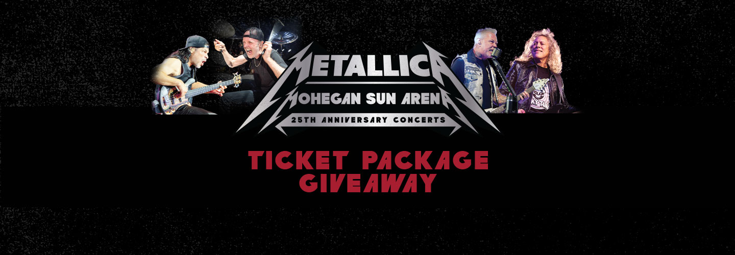 Metallica Ticket Package Giveaway