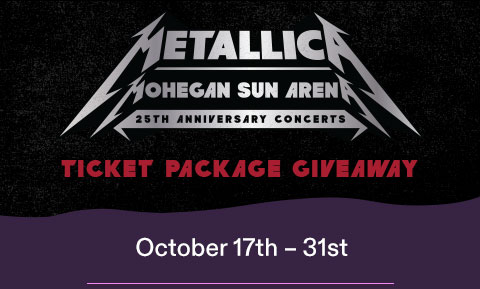 Metallica Ticket Package Giveaway
