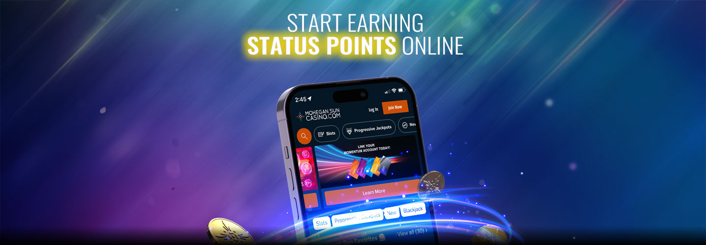 Online Gaming - Earn Status Points Online