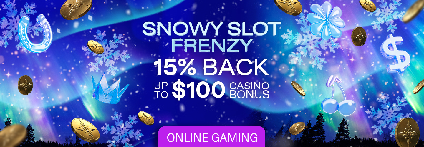 Online Gaming - Snowy Slot Frenzy