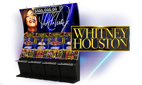 whitney houston slot machines