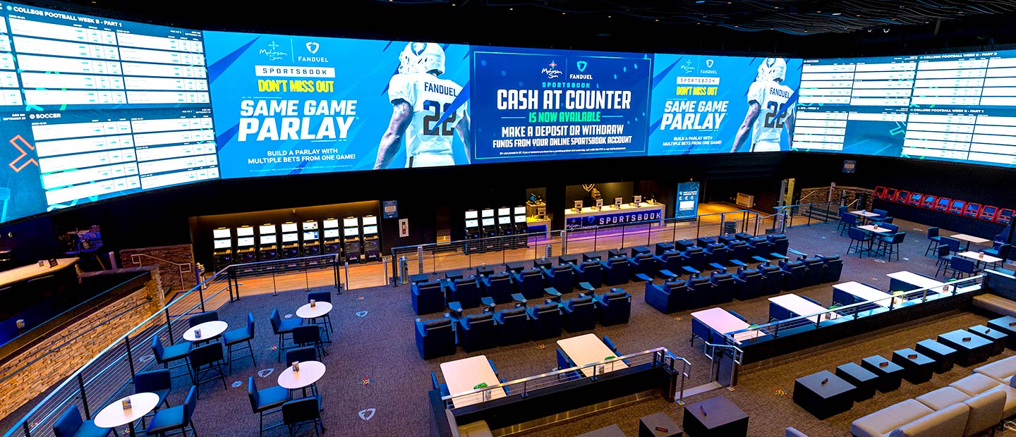 sportsbook ISO View of Whole Space