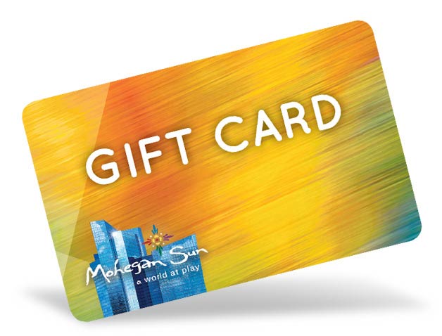 About Mohegan Sun Gift Cards | Mohegan Sun
