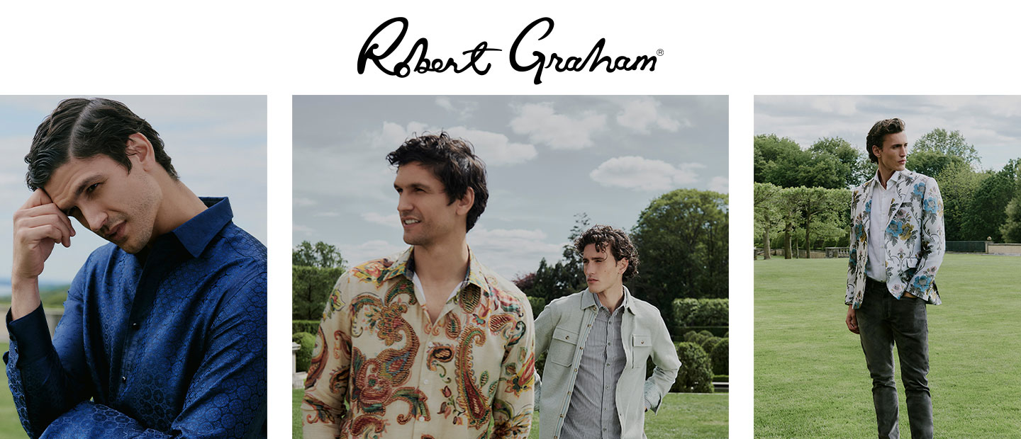 robert graham male and female clothing models