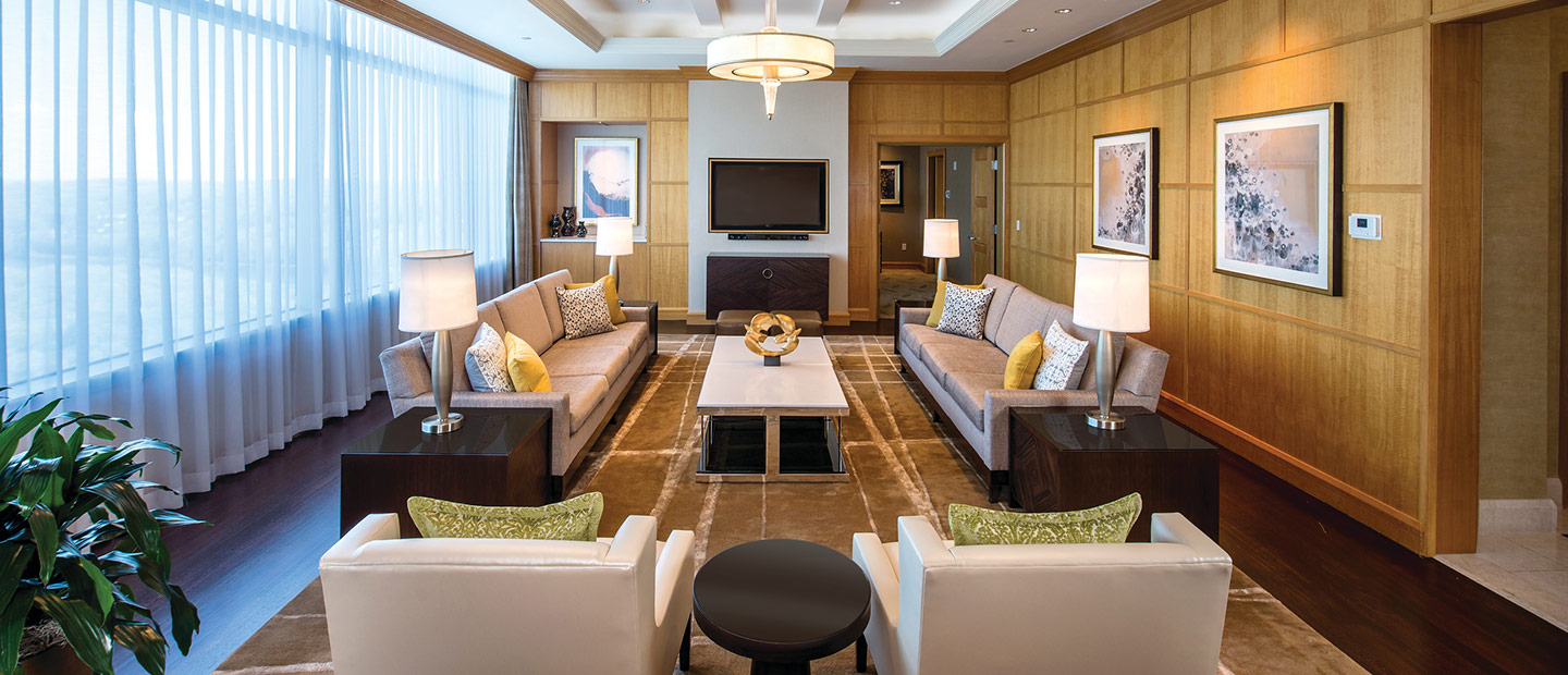 Aspire Luxury Suite Sitting Area