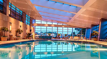 Real Game At The Gym Pool - Hotel Amenities and Services | Mohegan Sun