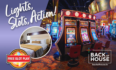 Lights, Slots, and Free Play Hotel Package graphic