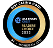 USA Today Readers' Choice Award 10 Best Casino Hotel 2021 Pendant