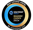 USA Today Readers' Choice Award 10 Best Casino Hotel 2020 Pendant