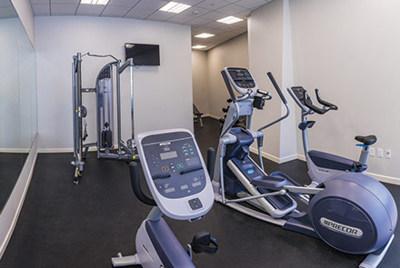 Fitness center overview