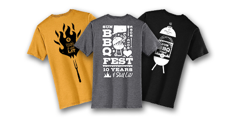 BBQ Fest T Shirts