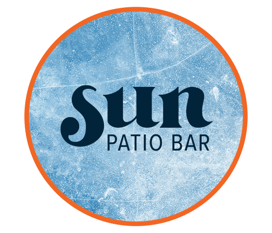 Sun Patio Ice Bar Experience graphic