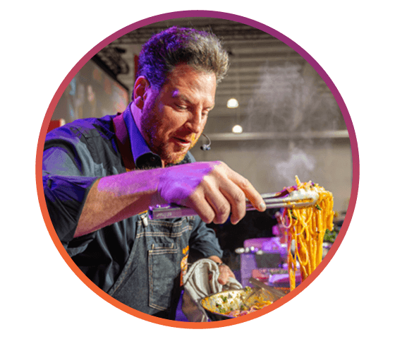 Celebrity Chef Dine Around graphic