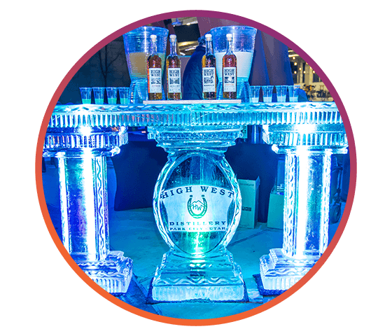 Sun Patio Ice Bar Experience graphic