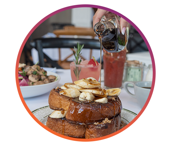 Brunch in The Shed graphic