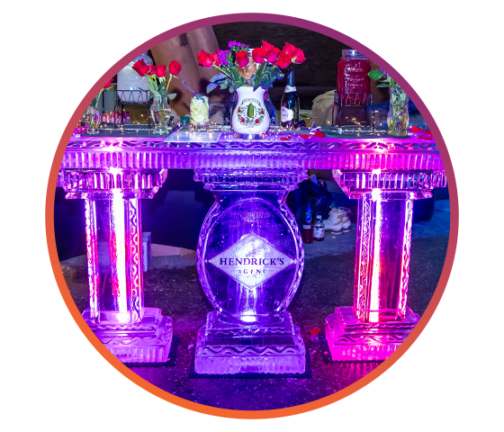 Sun Patio Ice Bar Experience graphic