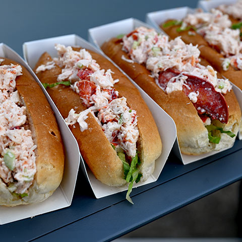 swff chef grid lobster in a pan